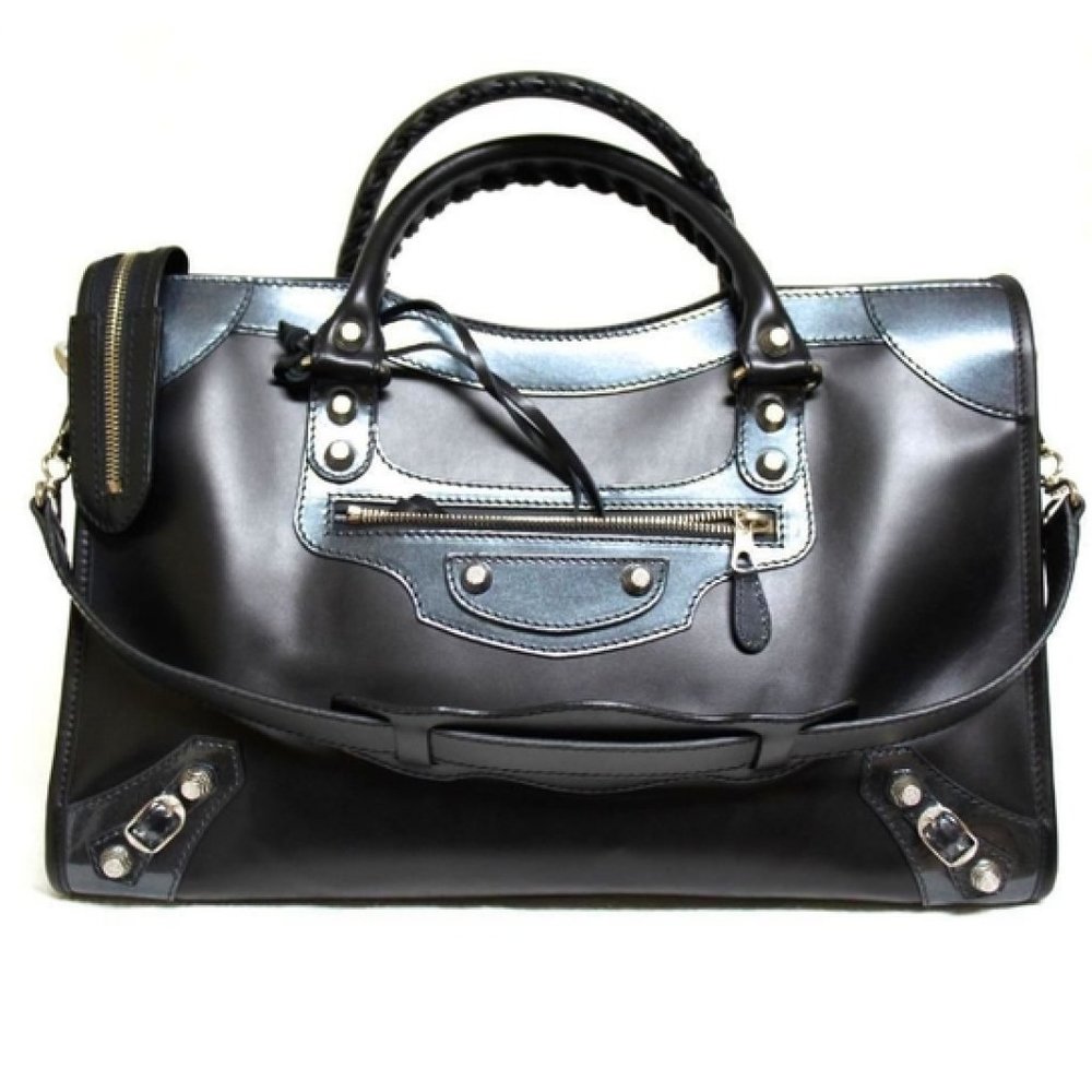 Balenciaga City Giant 12 Patent Leather & Leather - Picture 9 of 16